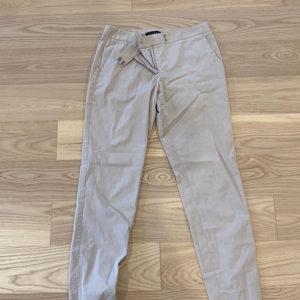 Theory Grey Size 4 trousers